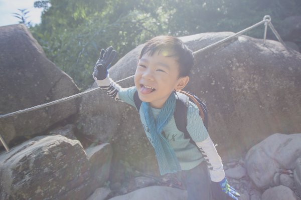 四歲小樂的第十座小百岳-加里山1012680