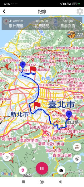 【臺北大縱走 8】捷運動物園站→捷運關渡站［河濱自行車道］2727255