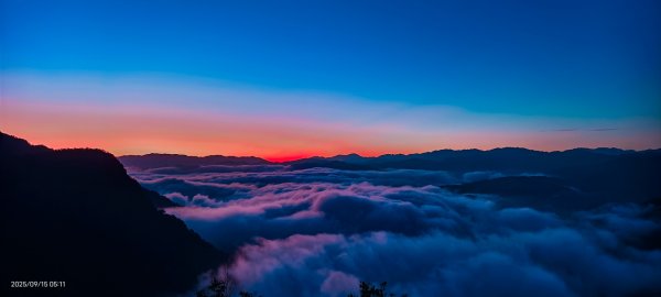 #翡翠水庫壩頂 #琉璃光 #霞光 #火燒雲 #日出 #雲海 9/15 & 18獅子頭202884660