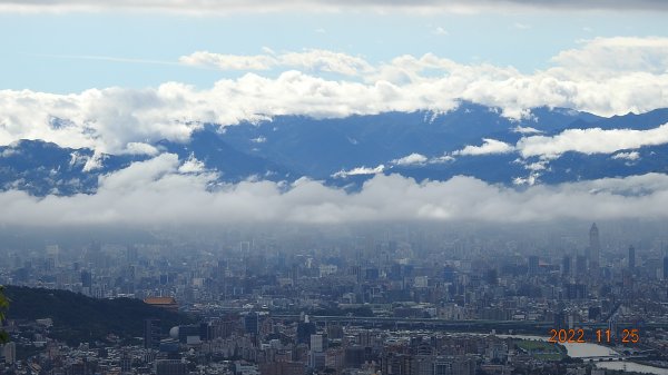 雲霧飄渺間的台北盆地&觀音山1926314