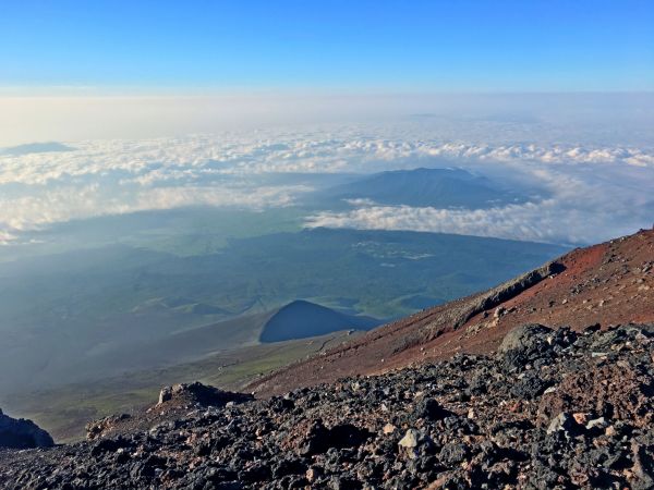 日本最高峰富士山登頂記369694