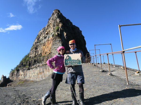 大霸尖山、小霸尖山、伊澤山、加利山（大霸群峰）三日行