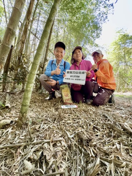 南投仁愛.埔里基石巡禮--眉溪山.東關刀山(北北峰.北峰）.墘溪山.石盤坑山    2024.12669726