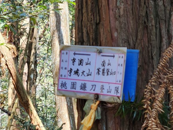 【中級山】邑治第一山，守城大山，連走守關山，守關山南峰2740909