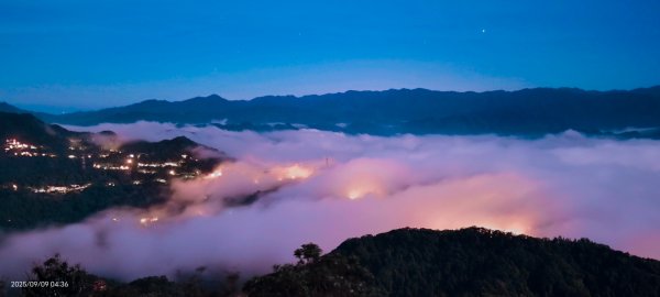 #二格山 #琉璃光 #月圓 #火燒雲 #霞光 #雲海流瀑 #日出 #日月同框 9/92881121