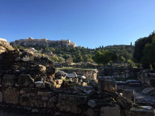 雅典衛城與附近山丘古神殿221328