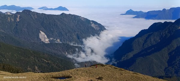 白色聖誕節-月圓雲海&殘雪，第九次合歡主東北峰單攻2387816