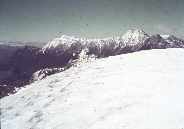 1972 春節奇萊南峰 能高北峰見瑞雪25955