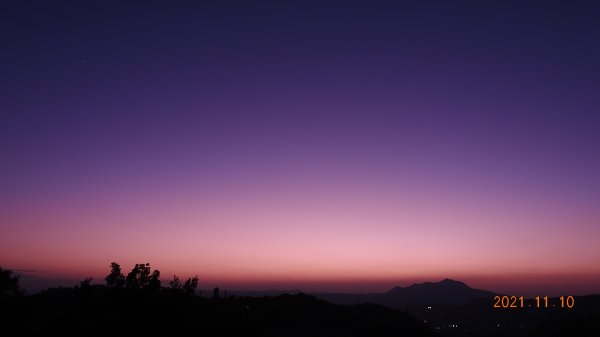 陽明山再見雲瀑&觀音圈+夕陽晚霞&金星合月1510187