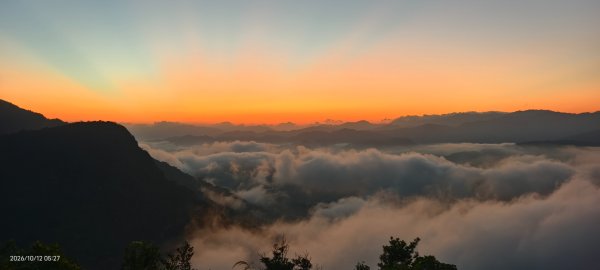 #翡翠水庫壩頂 #霞光 #日出 #雲海 10/123132553
