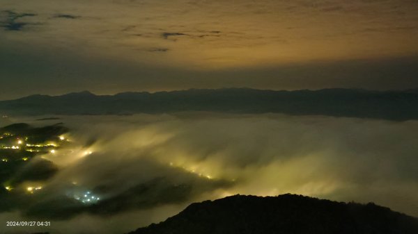 二格山 #琉璃光雲海 #雲海流瀑 #曙光日出 9/272605100