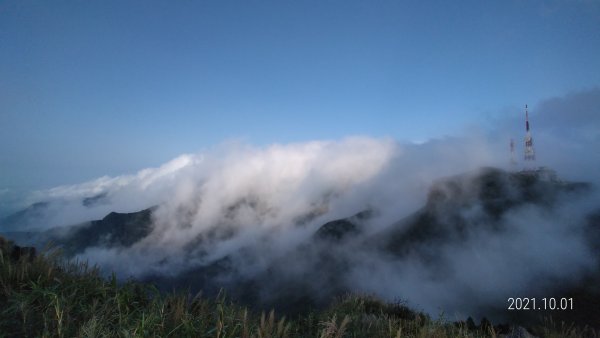 陽明山再見很滿意的雲瀑&觀音圈+夕陽，爽 !1475051