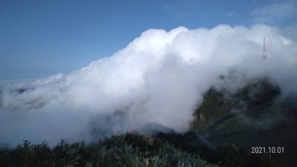 陽明山再見很滿意的雲瀑&觀音圈+夕陽，爽 !1475011