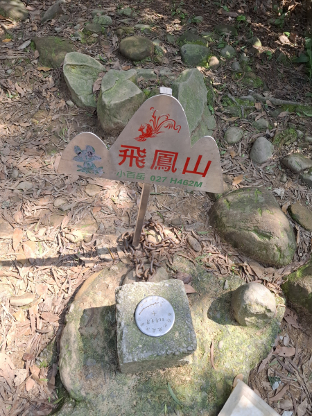 飛鳳山、中坑山、石壁潭山O走