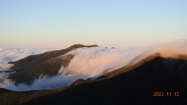 11/12陽明山出大景-雲瀑/雲海&觀音圈同框+夕陽晚霞+琉璃光1907011