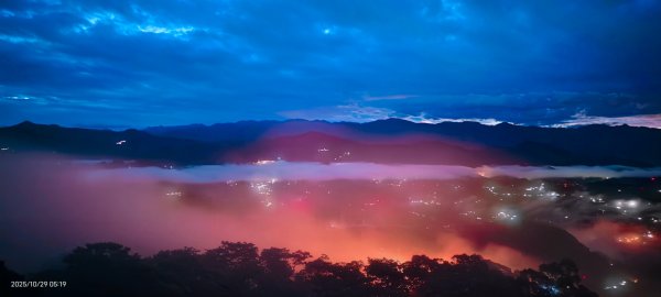 跟著雲海達人山友追雲趣 #雲洞山莊 #曙光 #日出 #雲海 10/29 & 超級月亮11/52926115