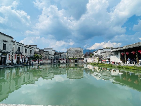 1140917安徽省黟縣宏村。屯溪老街2891436