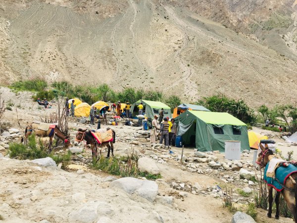喀喇昆侖山K2基地營健行647831