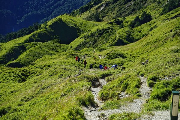 奇萊北壁下屏風山681441