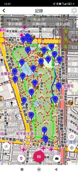 大安森林公園、台電大樓【走路趣尋寶】【臺北健走趣】2557612