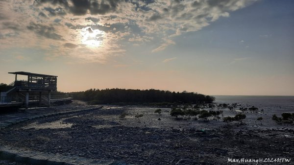 《彰化》海空夕陽｜芳苑海空步道濕地紅樹林202401072397721