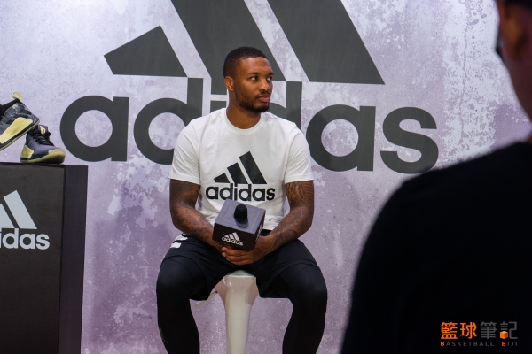 Damian Lillard adidas 忠孝店開幕記者會