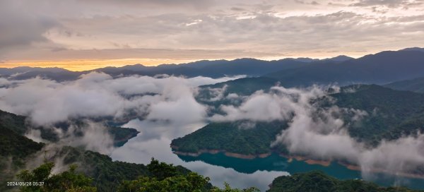 翡翠水庫壩頂夜景/曙光雲海5/282513627