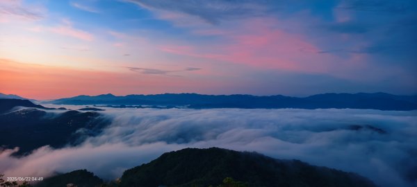 二格山 #琉璃光 #雲海流瀑 #雲瀑 #火燒雲 #日出 6/222817113