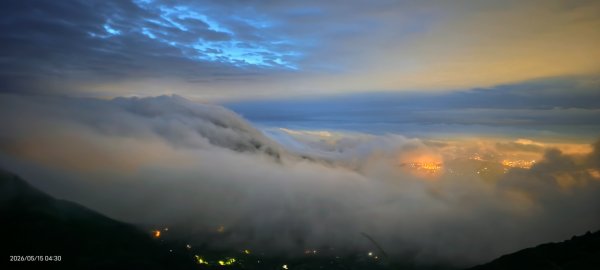 #大屯山 #雲海 #雲瀑 #斜射光 #百拉卡 #小油坑 #中湖戰備道 #雲海 5/14&15封面