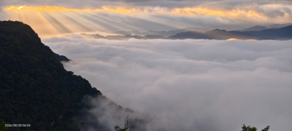 #翡翠水庫壩頂 #日出 #雲海 #斜射光 8/30
