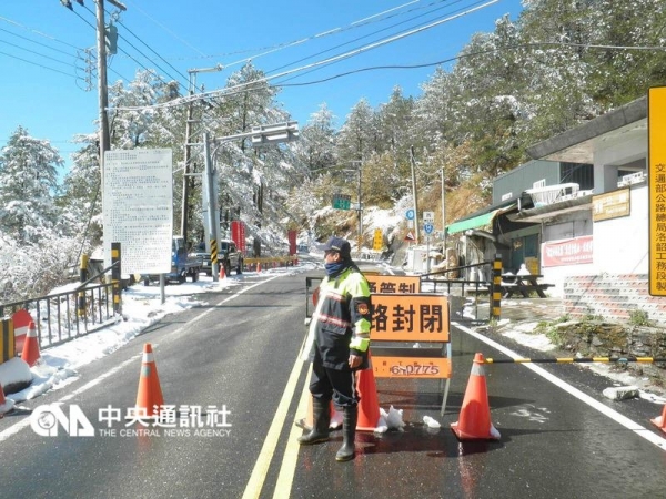 【新聞】冷氣團來襲 合歡山雪季勤務因應