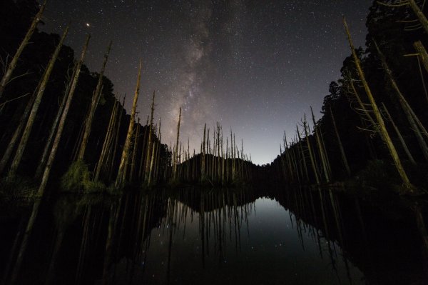 水樣森林 第一次在山裡過夜