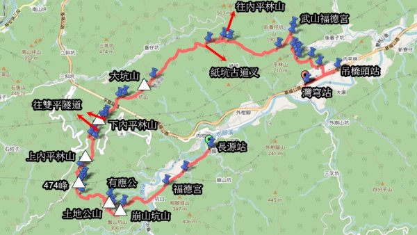 20260507磐山坑山-土地公山-474峰-上下內平林山-大坑山下灣穹3051476