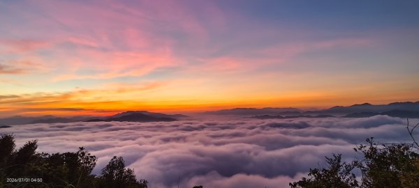 #石碇後山 #霞光 #日出 #雲海 #火燒雲 #魔目裳蛾 7/1&33080447