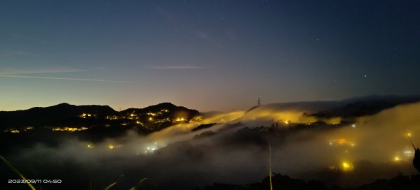 二格山月光星空雲瀑琉璃光/藍天雲瀑+晨曦火燒雲日出/雲海流瀑9/112277919