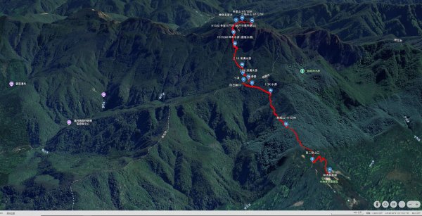 桃園復興區 處暑‧北插天山岩戶線2868968