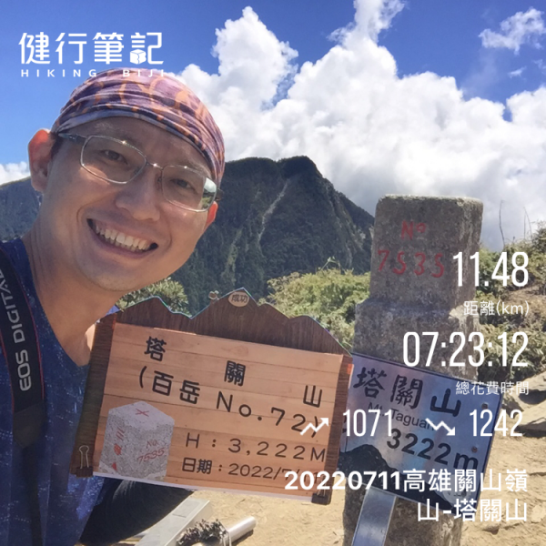 20220711一日雙星關山嶺山-塔關山1766655