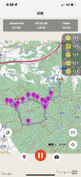 1111119飛鳳山-中坑山-大板根-石壁潭山1918483