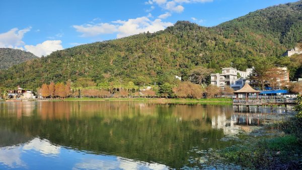 《南投》與天敖翔｜鯉魚潭環潭步道與虎頭山眺埔里城鎮美景202201081575914