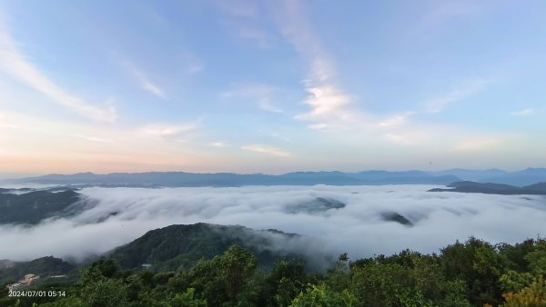 石碇趴趴走追雲趣 - 夜景 #琉璃光雲海流瀑 & 曙光火燒雲 & 藍天 #雲海流瀑 7/1&102539163