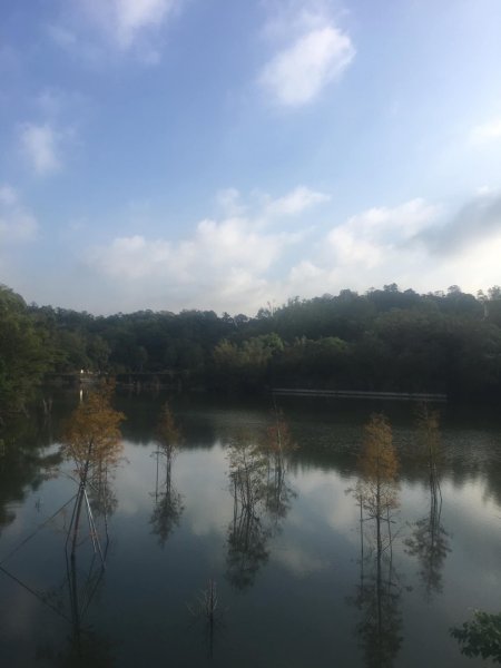 峨嵋環湖步道o走 峨嵋環湖步道、湖光山色、夕陽餘暉、吊橋遊艇、碼頭漁家1924415