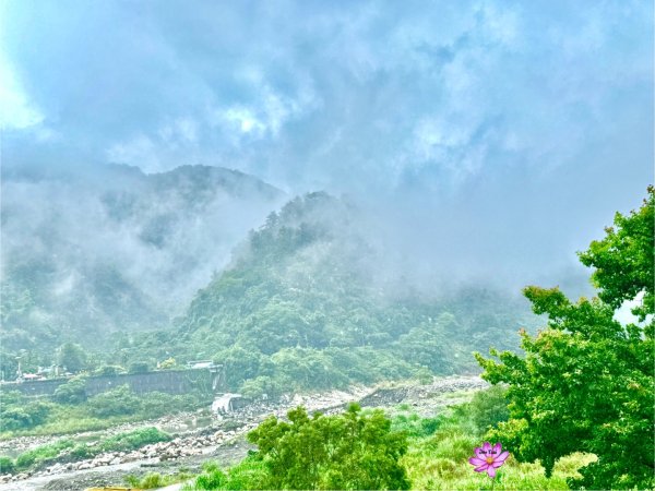 雨下的白毛山步道與白鹿吊橋2805296