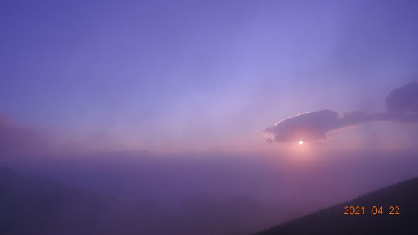 陽明山再見雲瀑觀音圈+月亮同框&夕陽4/22&241359685
