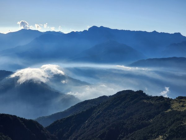 南湖帝王群峰朝聖之旅~東北季風亂入，缺尖哥的北一段1873737