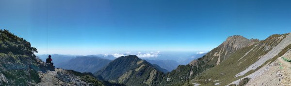 天氣很好但鹿山很遠的玉山後四峰1750788