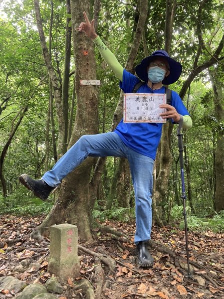 烏來美鹿山南峰→拔刀爾山→高腰山→美鹿山→美鹿山南峰1471846