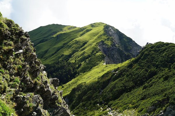 奇萊北壁下屏風山681460