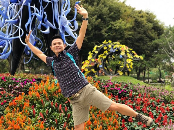 天然ㄟ,更好之從豐原花博葫蘆墩園區走到潭子聚興山464105