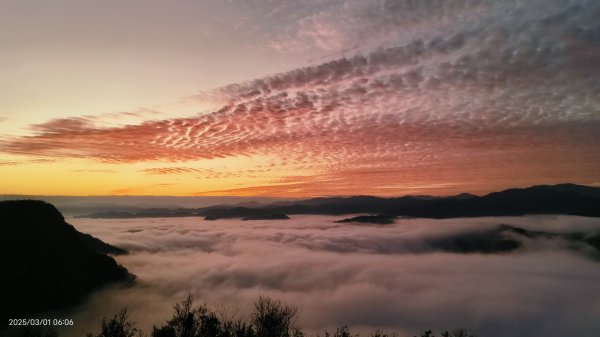 翡翠水庫壩頂 #曙光 #日出 #火燒雲 #斜射光(上帝光) #雲海 3/12722440