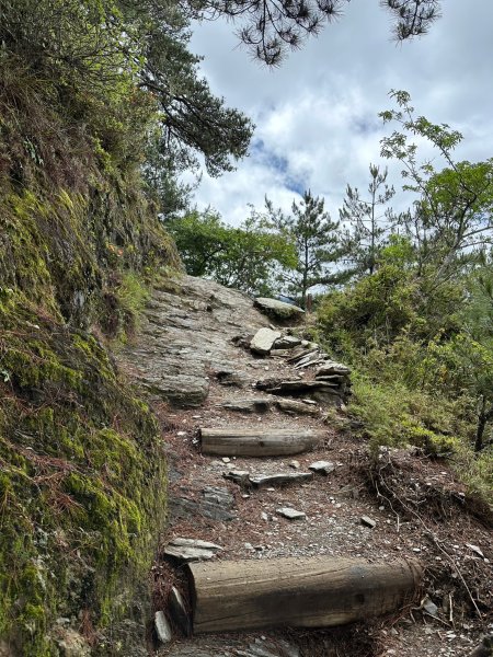 石瀑中行走登玉山前峰2208786